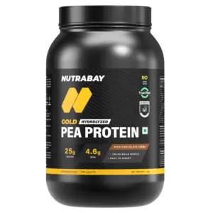 NUTRABAY GOLD HYDROLYZED PEA PROTEIN 1KG
